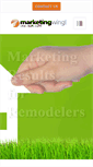 Mobile Screenshot of marketingwing.com